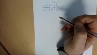 59 seconds on Decimal multipliers for Percentage Increase and Decrease