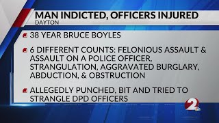 Dayton man faces charges after officers injured
