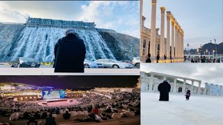 Khorfakkan Amphitheater|New attraction in UAE |UAE Largest Waterfall |Khorfakkan mountain waterfall