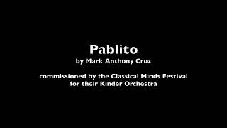 Pablito by M. A Cruz (guitar quartet for young players)