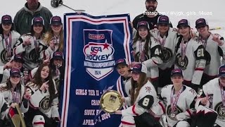 Youth hockey is growing in Las Vegas and the girls are leading the way