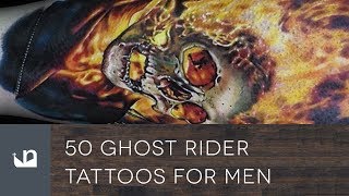 50 Ghost Rider Tattoos For Men