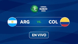 EN VIVO | ARGENTINA vs. COLOMBIA | CONMEBOL SUB20 2025