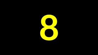 8 Seconds Countdown Timer With Sound Effect