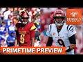 Cincinnati Bengals vs Washington Commanders | Monday Night Football FIRST LOOK