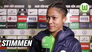 "Schön, dem Team zu helfen" | Stimmen | UWCL | VfL Wolfsburg - AS Rom 4:2