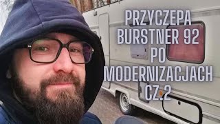 Przyczepa kempingowa Burster 1992. Montaż boiler i movera, oraz wiele innych ciekawych rzeczy 😉Cz 2