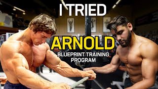 I Tried Arnold Schwarzenegger's Blueprint Training Program