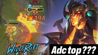 Wild Rift adc TOP lane??? - Aatrox vs ashe baron lane season 15