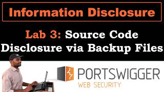 Information Disclosure 3 | Source Code Disclosure via Backup Files #portswigger