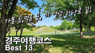 경주여행코스 Best13 / 추억의 수학여행지 경주/ 핫플 경주 서쪽 끝에서 경주의 동쪽 끝까지