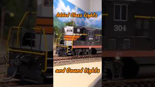 I added Class and Ground Lights to my EMD GP7 Locomotive with Soundtraxx Blunami.