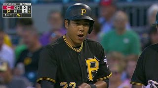 CIN@PIT: Kang rips an RBI single to center field