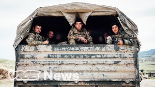 On the Frontlines of the Fighting in Azerbaijan