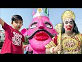 Ye Ravan to Must Hai 😱 | Puru Hanuman ji Ban Gaya | Dussehra Festival Vlog | Yaatri