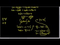 Homogeneous Differential Equation (x - y)dx + xdy = 0