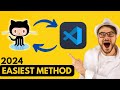 How to Pull Projects from Github to VSCode (2024) - Github Visual Studio Tutorial
