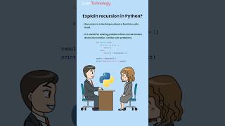 Recursion in Python | Python interview question | #python #interview #recursion