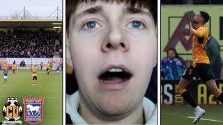 INCREDIBLE ATMOSPHERE at CAMBRIDGE VS IPSWICH | *VLOG*