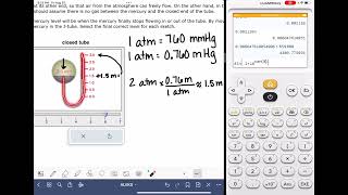 ALEKS: Understanding pressure equilibrium and atmospheric pressure