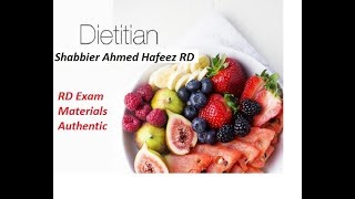 Registered Dietitian Exam Paper 2