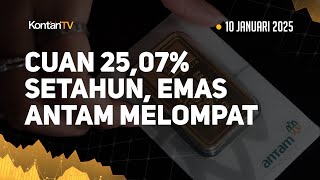 Cuan 25,07% Setahun, Harga Emas Antam Hari Ini Melompat (10 Januari 2025)