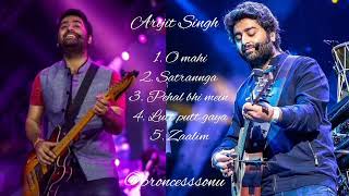 Arijit Singh😌 | Top 5 hindi song🎵 | Just listen 👂 | Hindi love song | ❤❤❤❤❤ | @princesssonu56