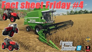 FARMING SIMULATOR 22 - FACT SHEET FRIDAY #shorts