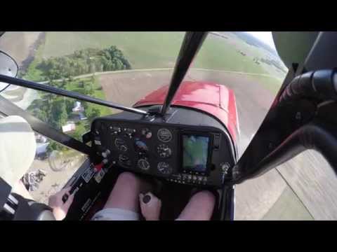 Flying A Supercub, Cockpit POV Flying A Supercub, Cockpit POV