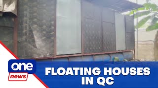 One News Now | Some QC residents build floating houses to combat flooding