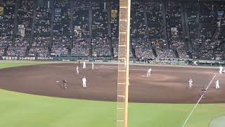 2022年5月20日、甲子園巨人、延長12回、中田タイムリーヒット。