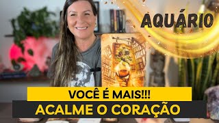 AQUÁRIO🔥ACALME SEU CORAÇÃO POIS UMA TRANSFORMAÇÃO PROFUNDA ESTÁ PRESTES A ACONTECER. ERGA A CABEÇA!