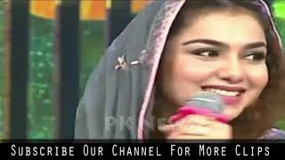 Amir Liaquat Love Dialogues with Second Wife Tuba in PTV Ramzan Transmission 2019