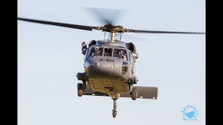 S-70i Blackhawk SP-YVA Policja - trening do pokazu