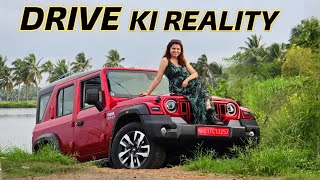 Mahindra Thar Roxx Drive - Reality bata di Drive ne 😮