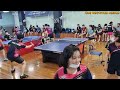 정지성5부 vs 이현아6부 본선1회전 in 박민수탁구클럽 2인단체전