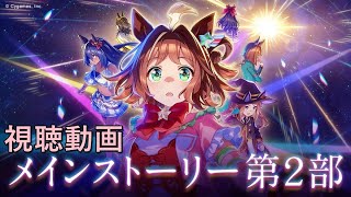 [ウマ娘プリティーダービー]メインストーリー第2部前編「ヒカリ射し、芽吹くとき！」視聴動画