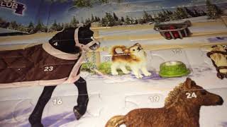 Öppnar årets Schleich kalender del 2