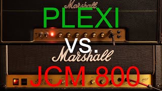 AMP SHOOTOUT: Marshall Plexi vs. JCM 800