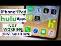 How to Fix hulu not working on iphone | Apple TV hulu apps not working