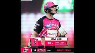 Adelaide Strikers 🆚 Sydney Sixers Match Highlights💥 Bbl 2023 Season 9 45th Match highlights💥#shorts