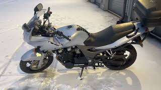 Kawasaki ZR-7S 2003 walkaround and cold start