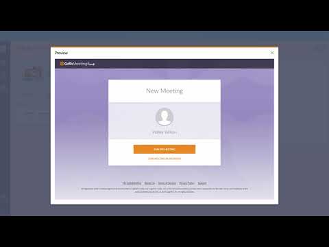 How do I change meeting time in GoToMeeting?