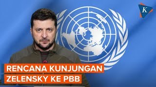 Zelensky Ingin Kunjungi PBB pada Peringatan Setahun Invasi Rusia