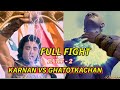 Karnan vs Ghatotkachan full fight | Suryaputra karnan tamil episode | Part - 2 #karnan