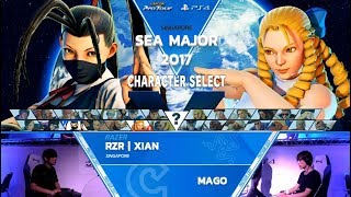 SFV: RZR | Xian vs Mago - SEAM 2017 Top 8 - CPT 2017