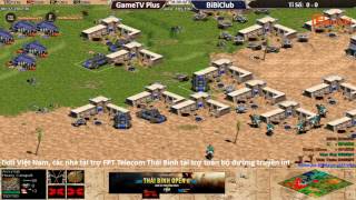 Trận 1 AOE Thái Bình lần 6 Thể Loại 3vs3 DeathMatch Vòng Bán Kết GameTV Plus vs BiBiClub Ngày 16 07