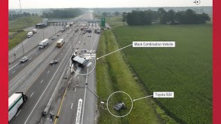 NTSB confirms events of fatal Ohio Turnpike crash that killed four