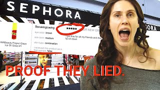 Inside Sephora's Web Of Lies: Fake Reviews For Profits On Products That Aren't Even For Sale Yet