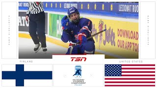 United States vs Finland FULL HIGHLIGHTS | 2024 U-18 Men's Worlds